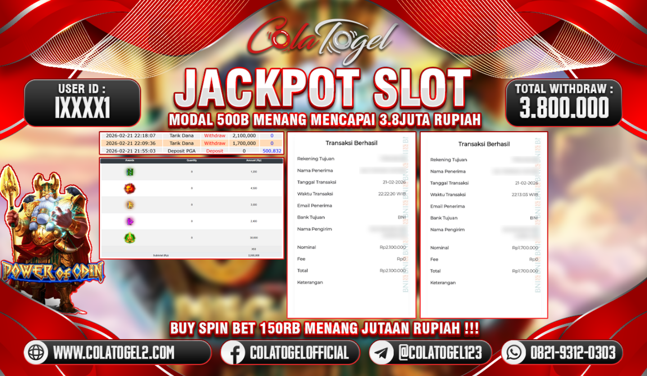 JACKPOT SLOT GACORR!!