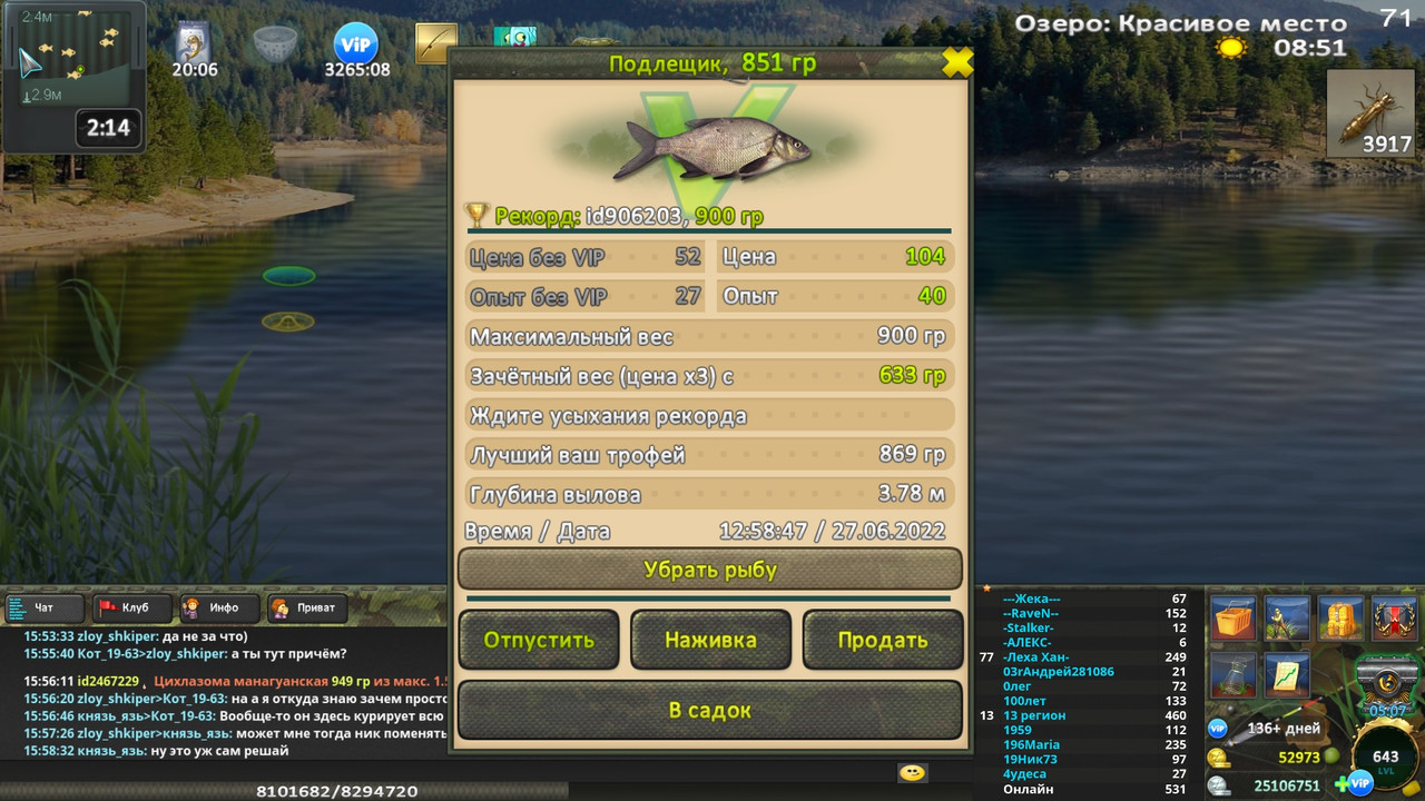 Охотник на ведьм - Подлещик зачёт