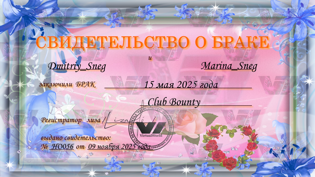 БРАК Marina Sneg Dmitriy Sneg 056