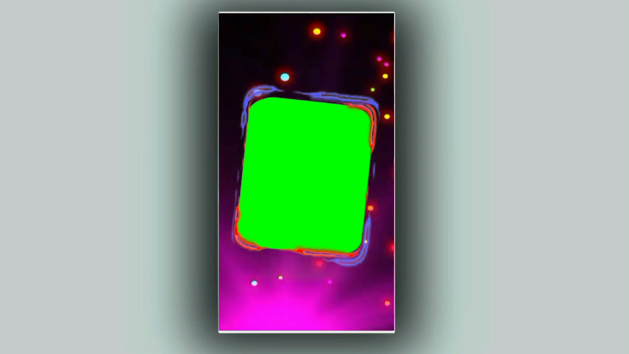 Green screen template video download