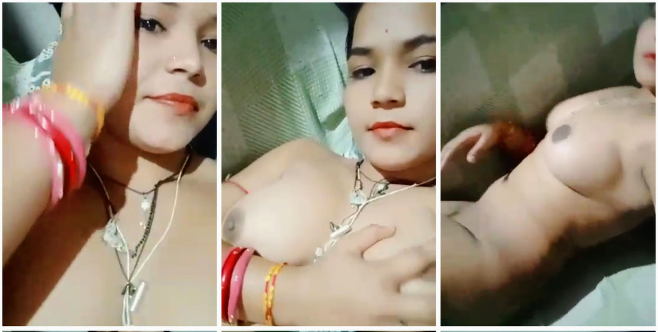 Newly-married village bhabhi pussy fingering closeup