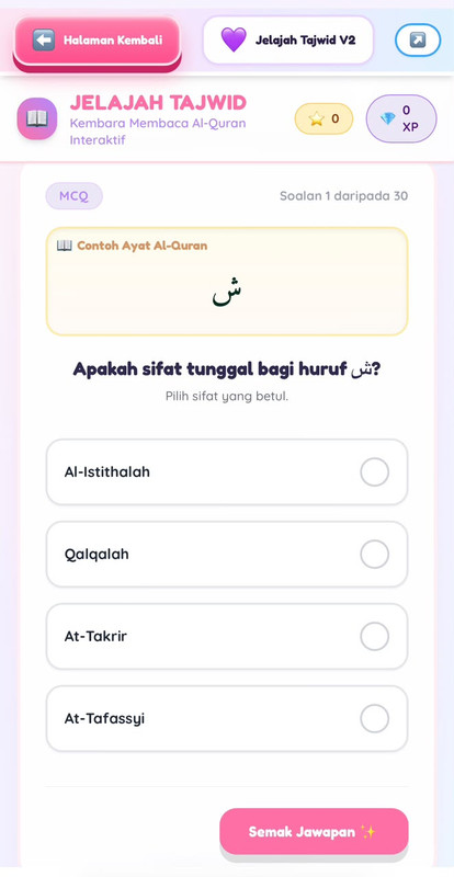 Paparan Sebenar Jelajah Tajwid V2