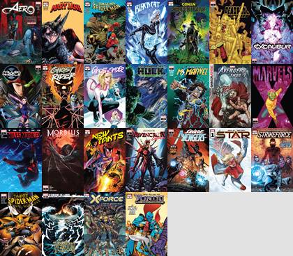 Marvel Comics - Week 373 (January 8, 2020)