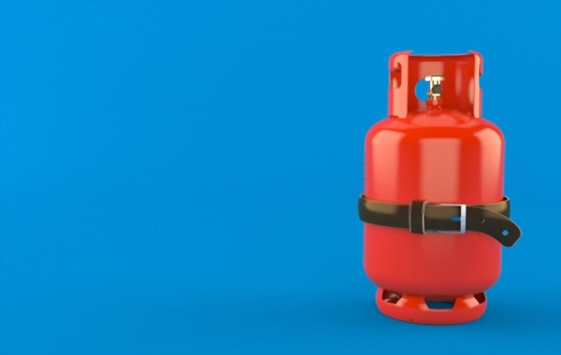 domestic gas cylinder