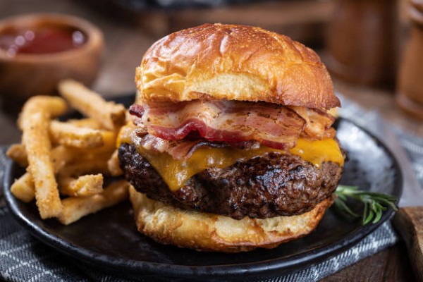 Center of a Burger