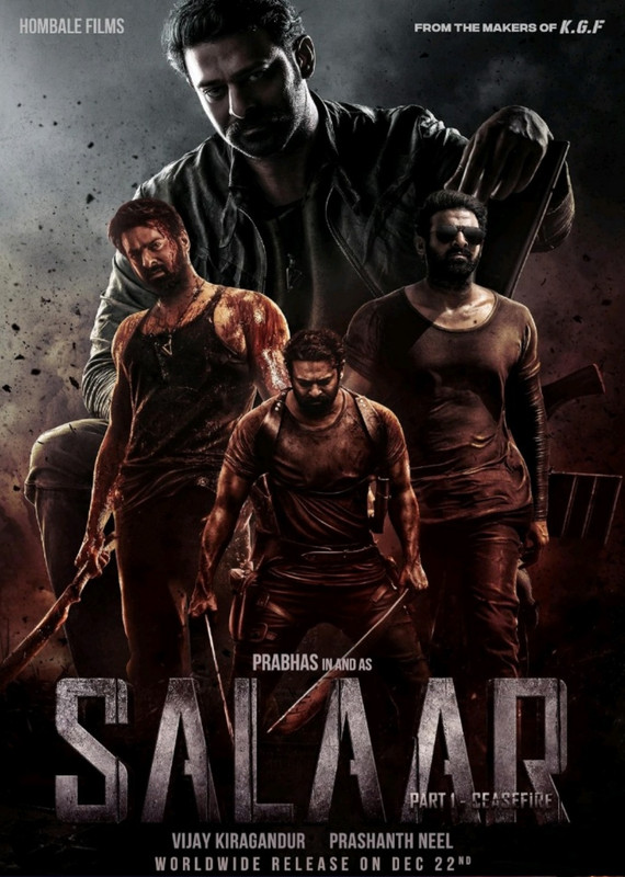 Salaar: Part 1 – Ceasefire (2023) Hindi PreDVDRip – 480P | 720P | 1080P – Download & Watch Online