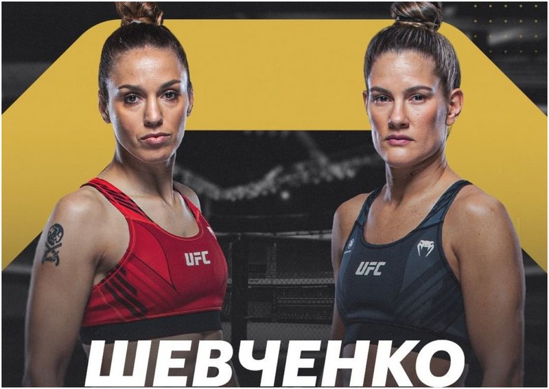 Антонина Шевченко срещу Кортни Кейси на UFC Fight Night 208