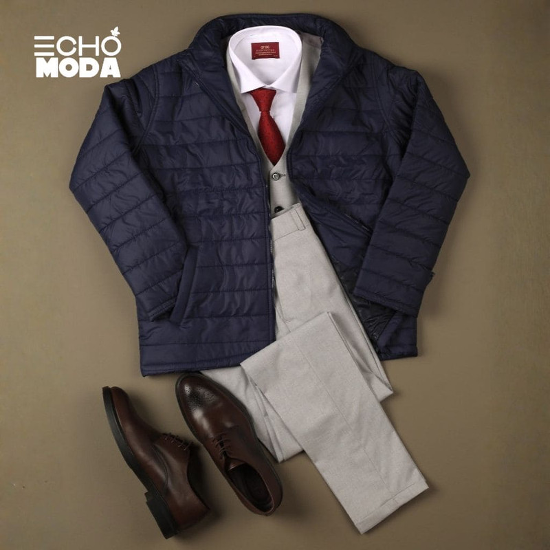 أطقم ملابس رجالي شتوية بألوان غامقة تجمع بين الكاجوال والكلاسيك