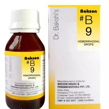 Bakson B9 Hemorrhoidal Drops (30ml)