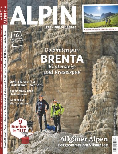 Cover: Alpin Das Bergmagazin No 09 September 2022