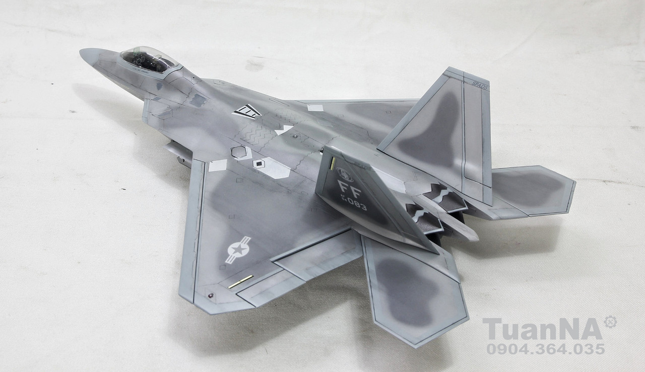 F22 trọn bộ máy bay xốp mô hình cỡ lớn hình dáng tiêm kích tàng hình