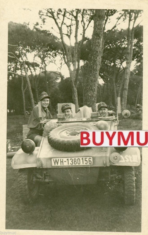 FOTO FRANCE VW KÜBELSCHWIMM KFZ CAR KENNUNG