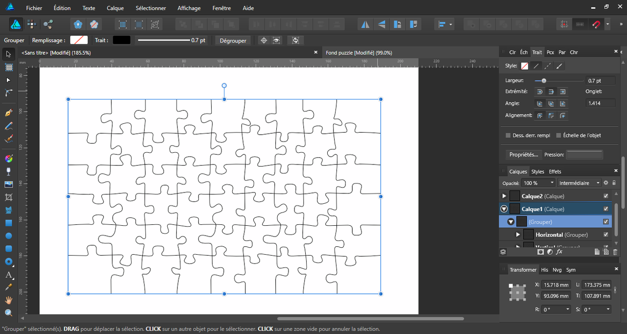 Fond puzzle