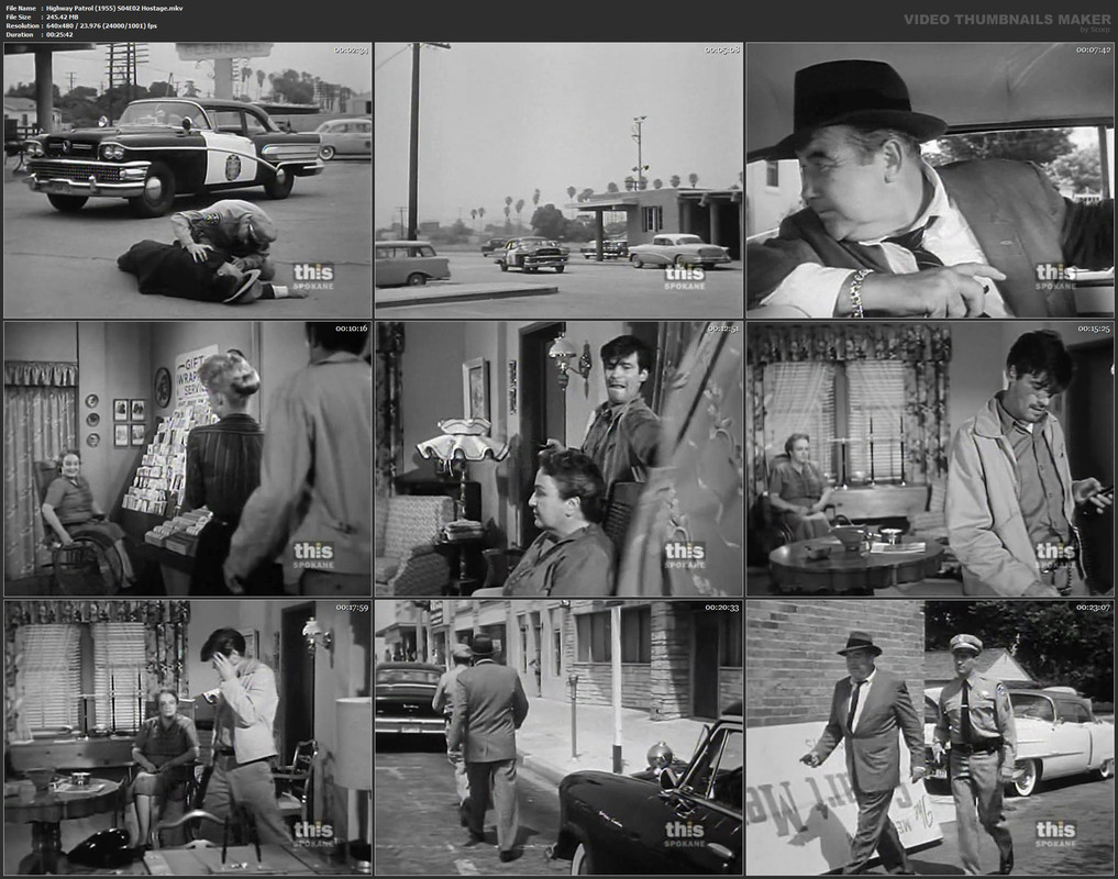 Highway Patrol (1955) S04E02 Hostage.mkv