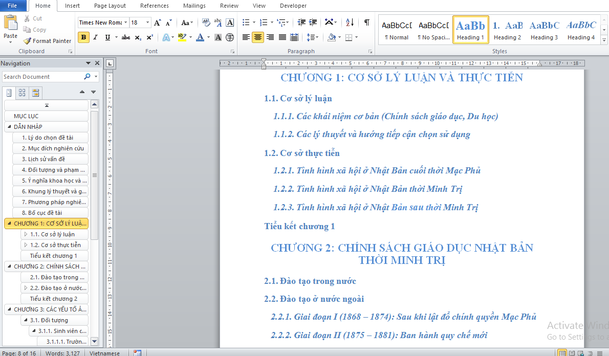 PHAN THỊ MAI TRÂM - DOCUMENT MAP