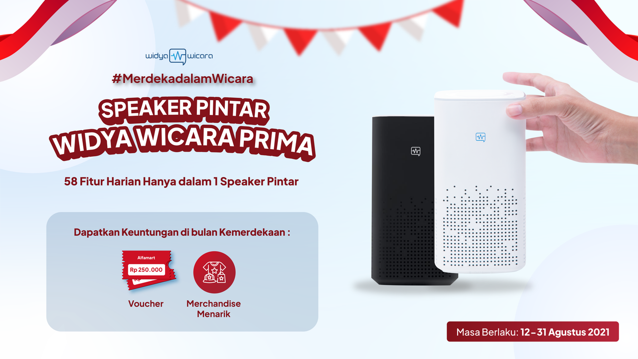 Smart Speaker Islami - Widya Wicara - Promo Agustus