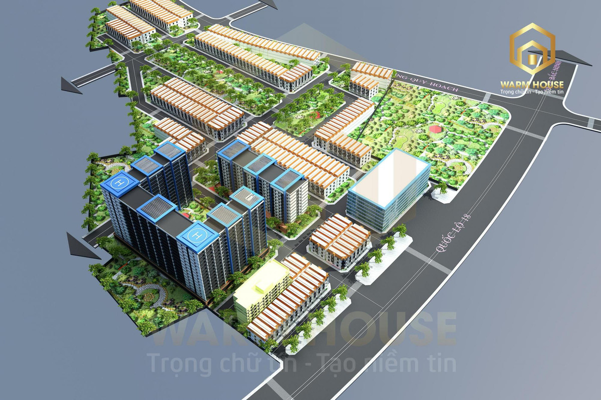 nhà ở xã hội PINK STAR CITY ở Quế Võ