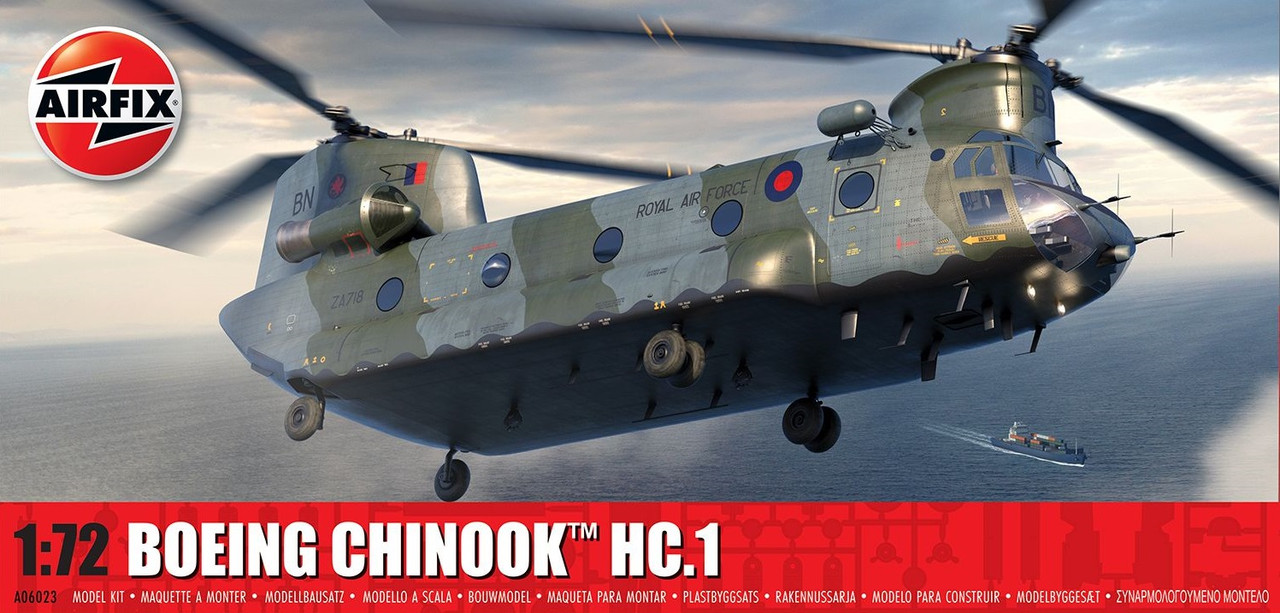 Corgi AA34204 - CH-47 Chinook Diecast Model, RAF No.18 Sqn
