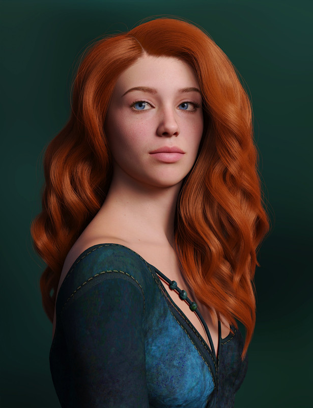 Catrina Hair for Genesis 9 Catrina Hair for Genesis 9
