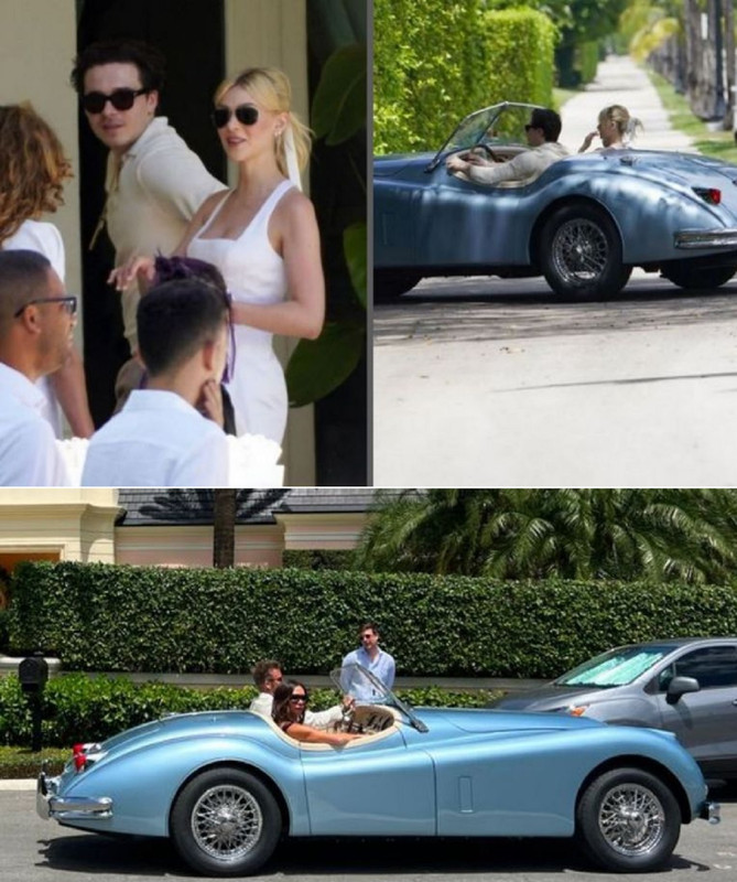 Brooklyn Beckham y Nicola Peltz ¿Cómo llegaron a la boda? Fotos inéditas