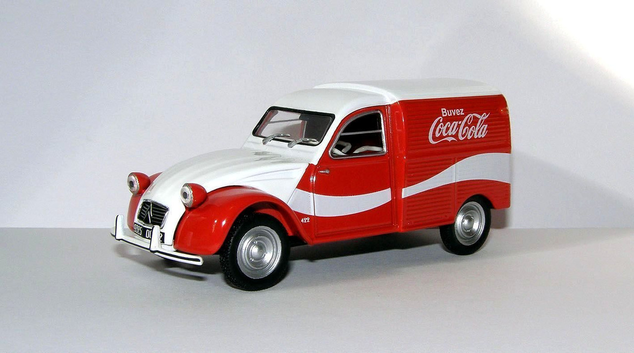 1963 Citroen 2CV (AZU) (IXO Models for Hachette Collections G1236094) 1