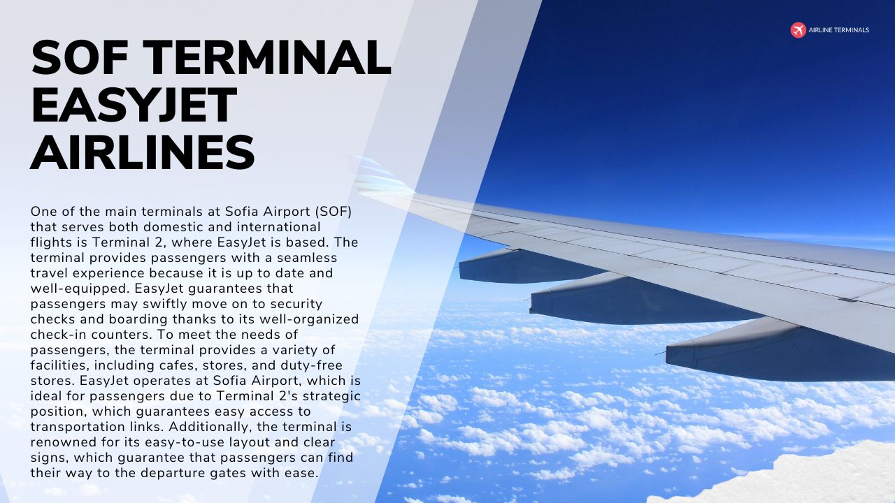 SOF Terminal Easyjet Airlines