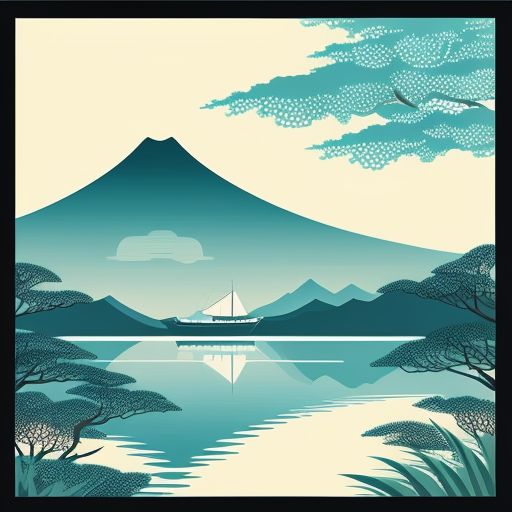 Painting-of-a-lake-with-trees-29