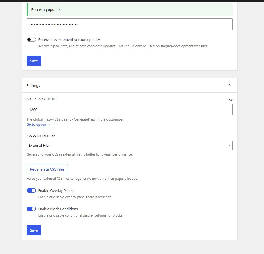 no form showing