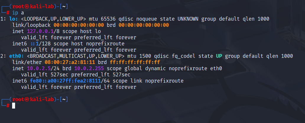Step 1.1 Screenshot