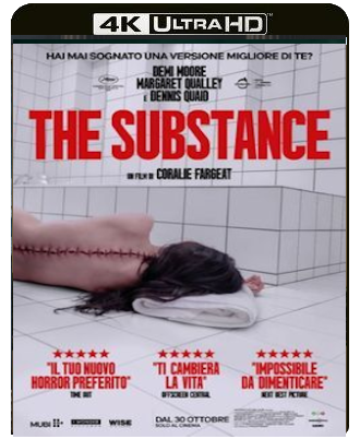 The Substance (2024) WEB-DL 2160p H265 HDR DoVi E-AC3+AC3 ITA ENG