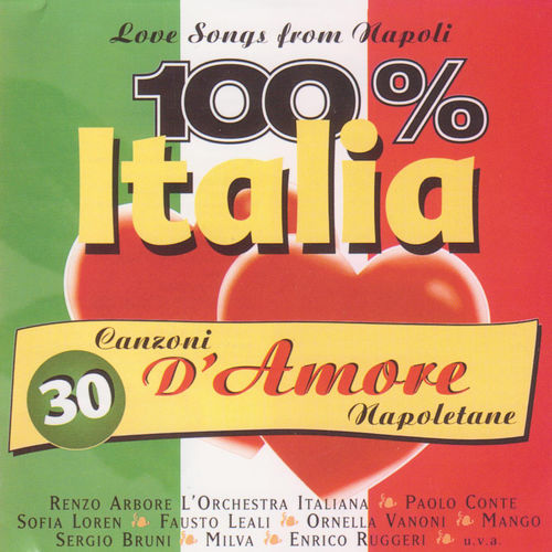 VA - 100 Italia. 30 canzoni d'amore Napoletane [2CD] (2000) .FLAC