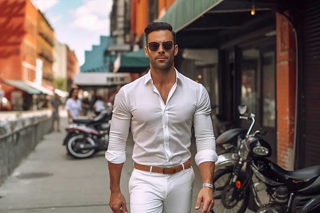 athletic body shape clothing mens