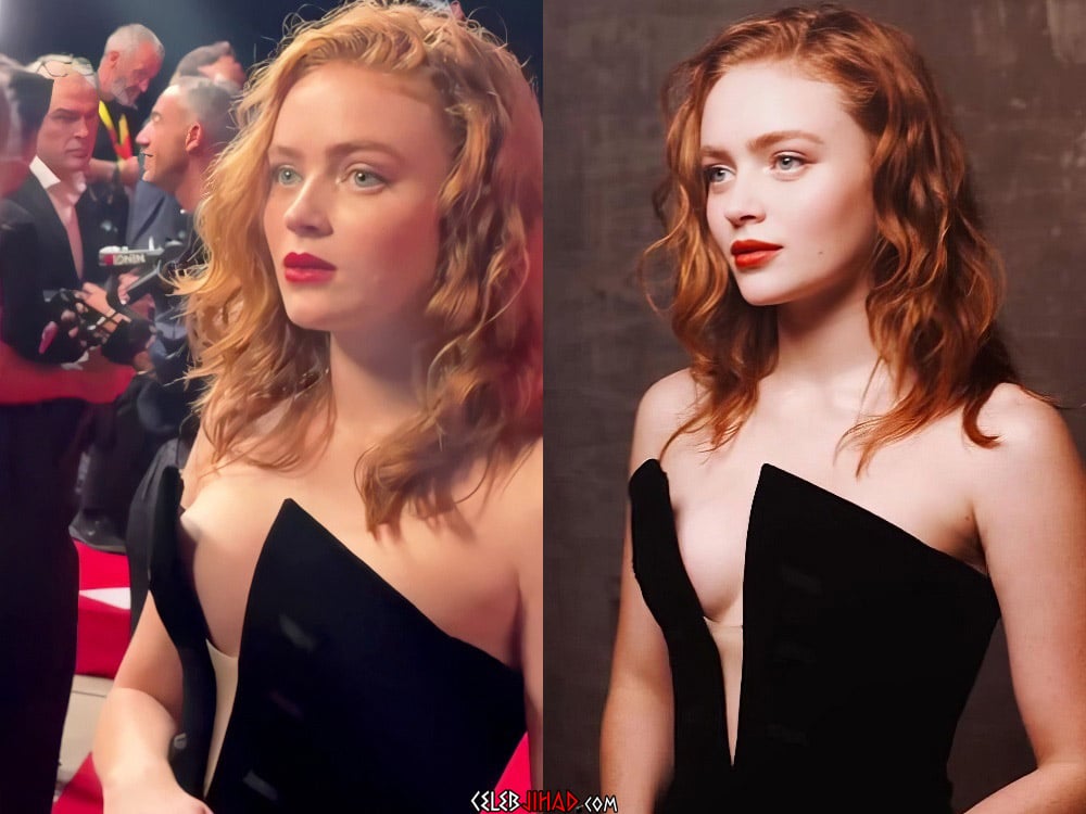 sadie-sink-side-boob-4k