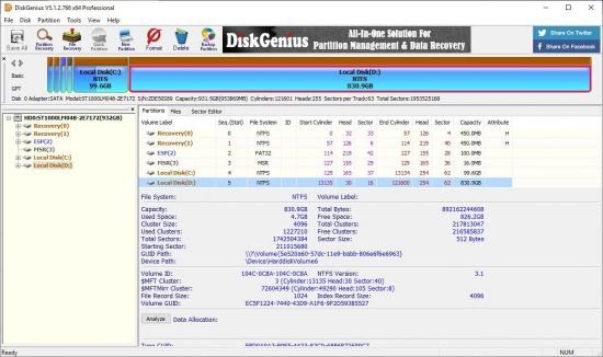 DiskGenius Professional 5.3.0.1066