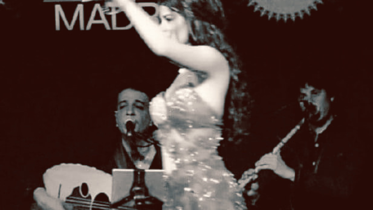 Erene performing Oriental dance