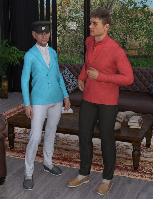 Aristocrat Outfit for Genesis 8 Male(s) Aristocrat Outfit for Genesis 8 Male(s)