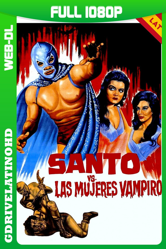 Santo vs. las mujeres vampiro (1962) WEB-DL 1080p Latino
