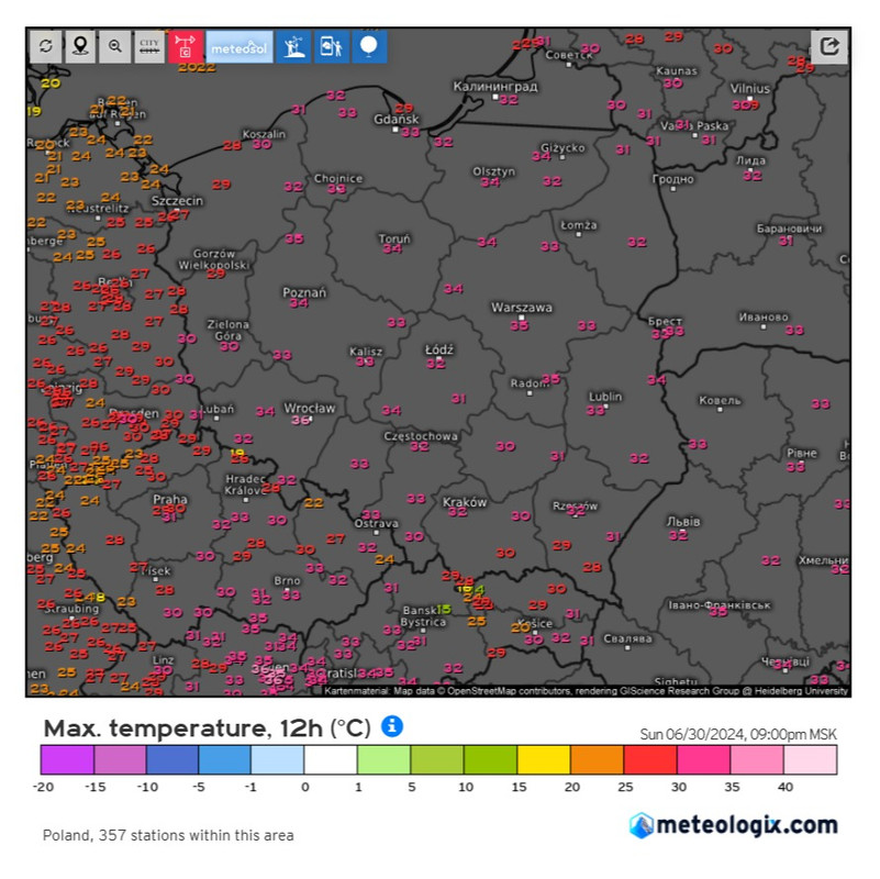 30июня(Польша)Жара