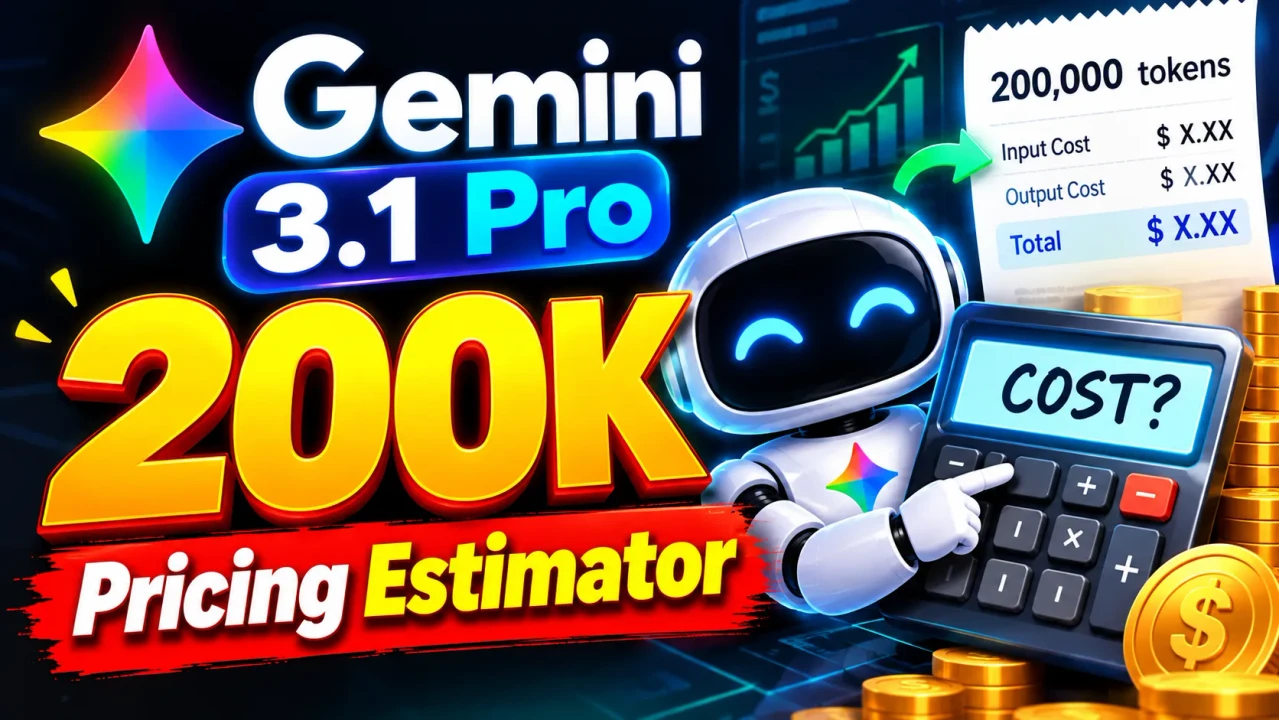 Gemini 3.1 Pro 200k Pricing Estimator