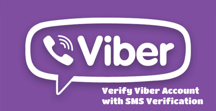 Verify Viber Account with SMS Verification