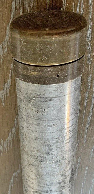 Tube - 1947 Brass Cap & Female Thread (#4812 Bakelite)