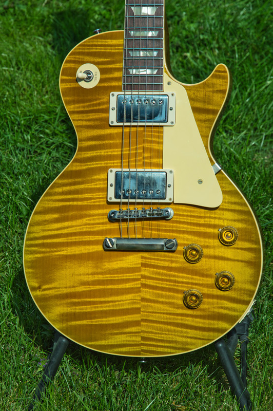 Les Paul Green Lemon Fade HP VOS II