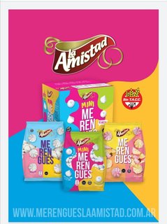 7767 | Merenguitos La Amistad Blancos X 150 Grs