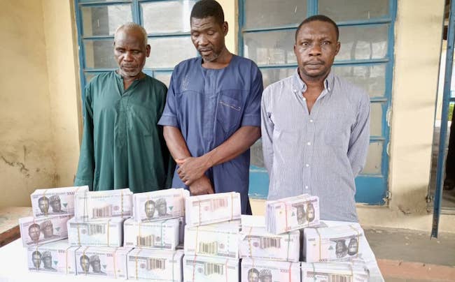 Police-arrests-three-men-over-alleged-possession-of-fake-15m-notes