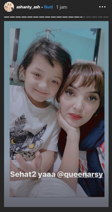 Arsy Hermansyah sakit