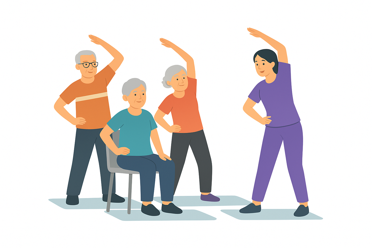 Group training session