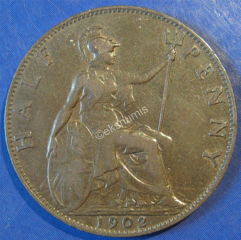 1902 Halfpenny Low Tide