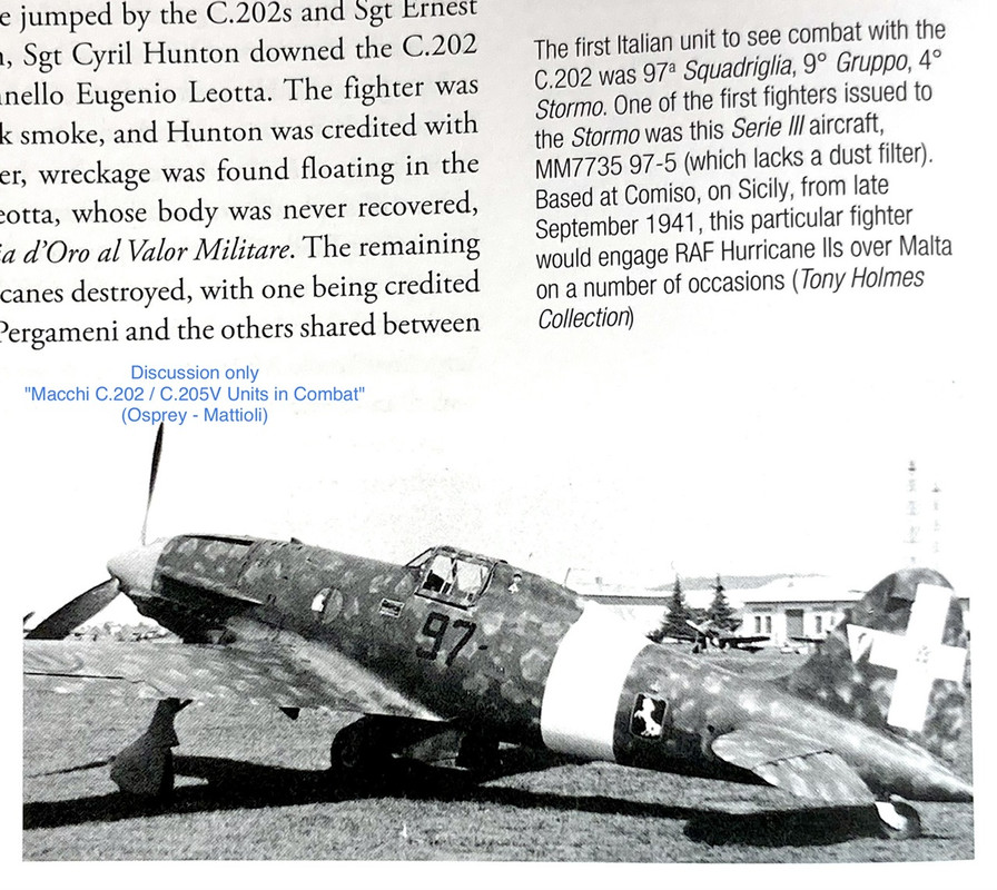 Italeri Macchi C.202 Folgore. FINISHED… well almost! - Page 10 - Works