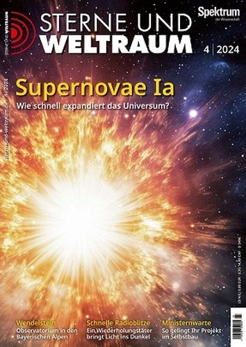 Cover: Sterne und Weltraum Magazin No 04 April 2024