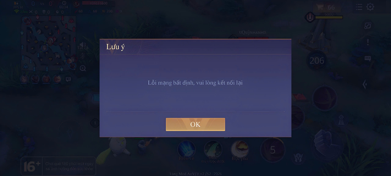 Lỗi mạng bất định